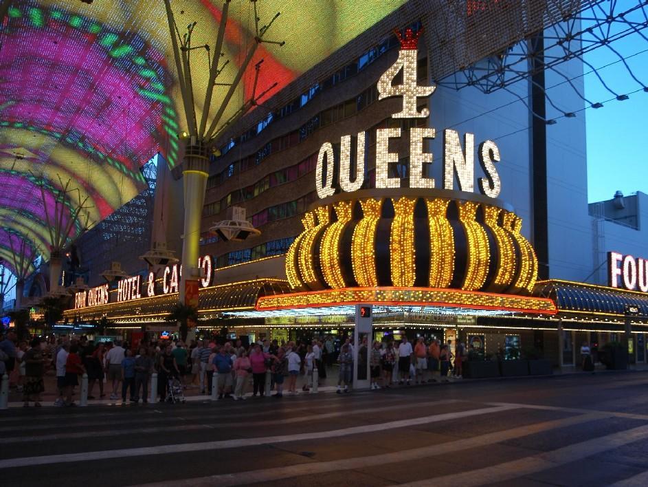 Four Queens Hotel And Casino Las Vegas Esterno foto